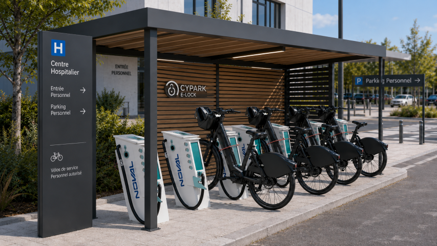 Nouvelle génération de stations de vélos en libre-service NOVAL Mobility inaugurée à Ontinyent, en Espagne